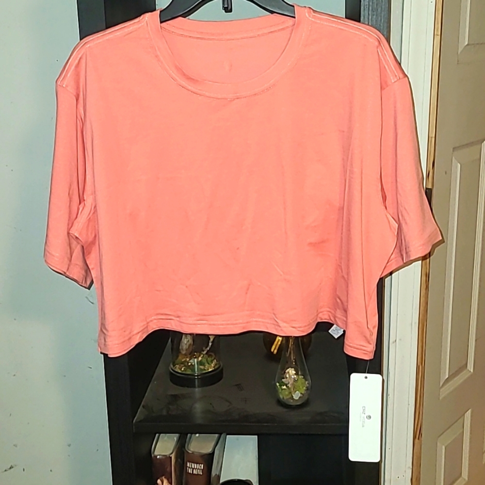 CRZ Yoga Crop Top, Sz Large